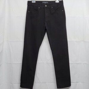 Indigo Wisdom Denim Jeans Mens 30 X 30 Straight Leg Black